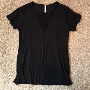 V neck t shirt